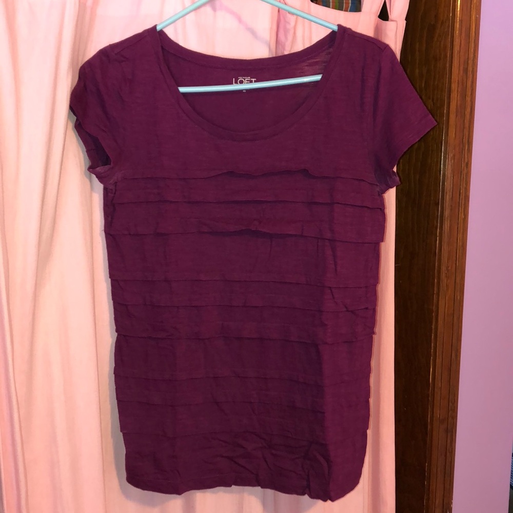 Purple t-shirt